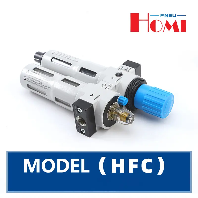 Pneumatic Parts Air Filter Automatic Lubricator Pressure Regulators Filter HFC