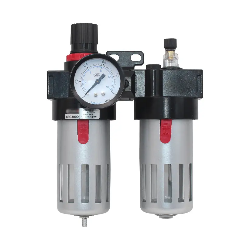Air Source Treatment Pneumatic Regulating Valve Air Oil Water Separator Filter BFC3000